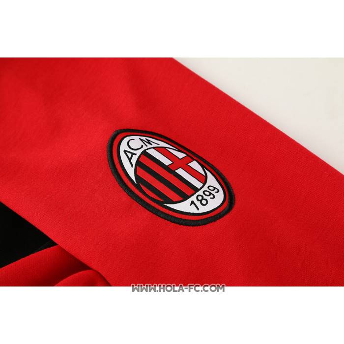 Chaqueta con Capucha del AC Milan 2021 Rojo